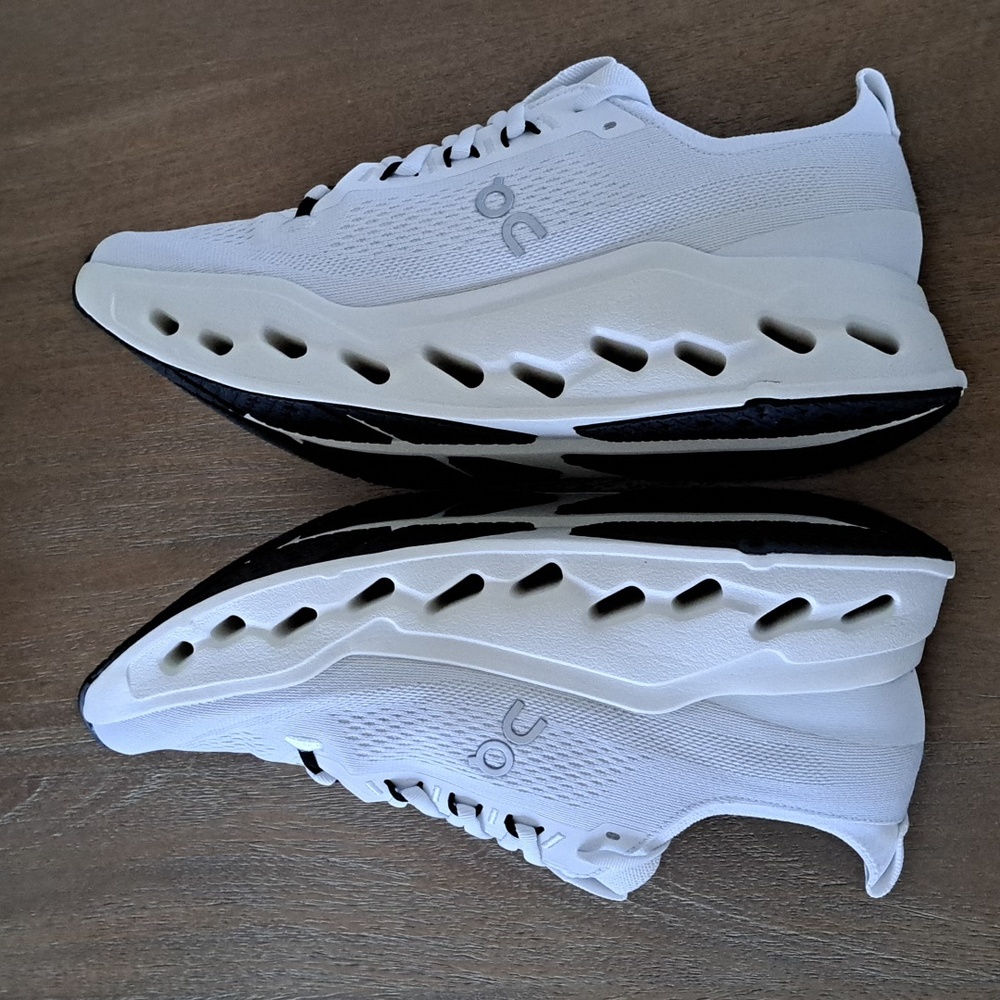On Cloudsurfer Max - Color: White / White - Size: Men 12 Wide - Picture 6 of 9